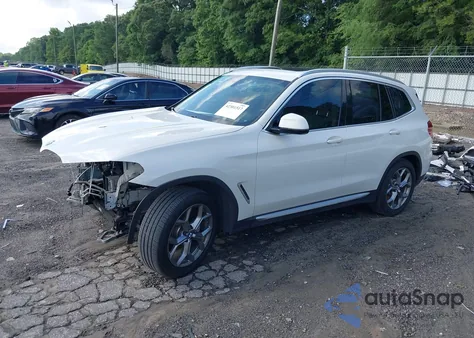 2020 BMW X3 Sdrive30I z USA, uszkodzony, nr VIN 5UXTY3C05LLU70867